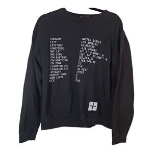 NICE KICKS los Angeles long sleeve shirt Size small